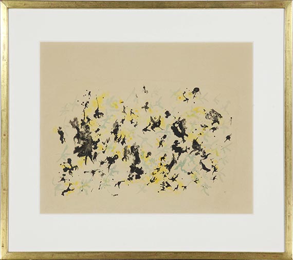 Henri Michaux - Ohne Titel - Image du cadre