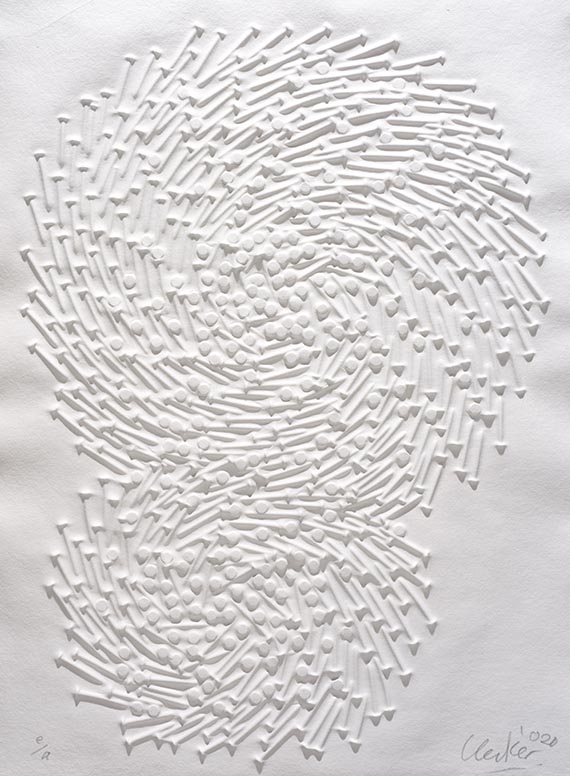 Günther Uecker - Doppelspirale