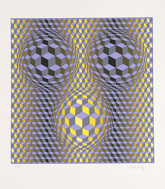 Victor Vasarely - Mappe Vasarely, Texte Otto Hahn - Autre image