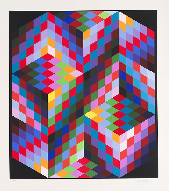 Victor Vasarely - Mappe Vasarely, Texte Otto Hahn - Autre image