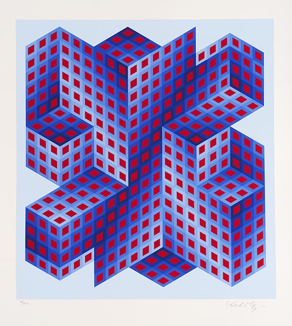 Victor Vasarely - Mappe Vasarely, Texte Otto Hahn - Autre image