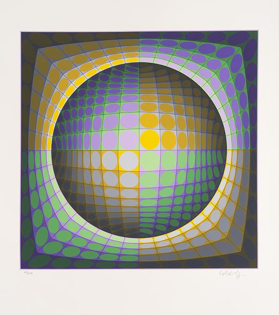 Victor Vasarely - Mappe Vasarely, Texte Otto Hahn - Autre image