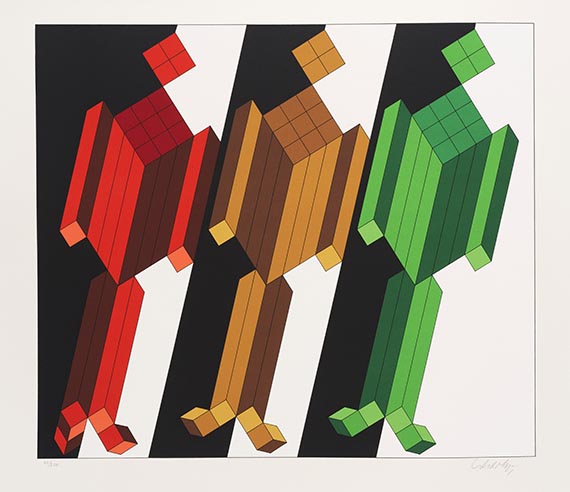 Victor Vasarely - Mappe Vasarely, Texte Otto Hahn - Autre image