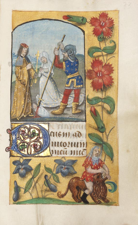  Manuskripte - Stundenbuch auf Pergament. Flandern 1480-1500 - Autre image