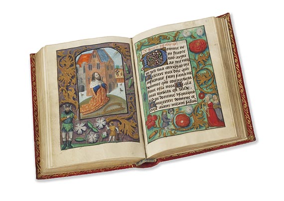  Manuskripte - Stundenbuch auf Pergament. Flandern 1480-1500 - Autre image
