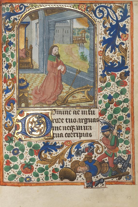  Manuskripte - Stundenbuch auf Pergament. Flandern und Nordfrankreich, um 1480 - Autre image