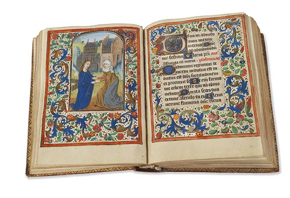  Manuskripte - Stundenbuch auf Pergament. Flandern und Nordfrankreich, um 1480 - Autre image