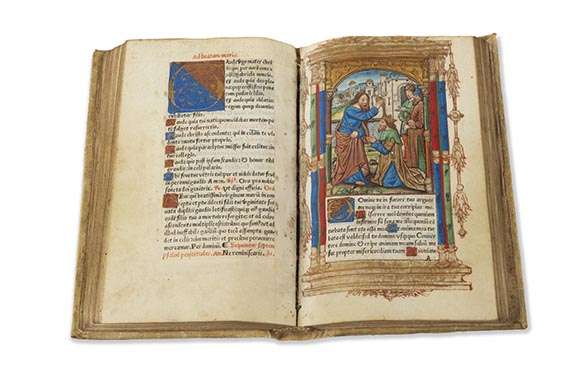  Horae B.M.V. - Gedrucktes Stundenbuch auf Pergament - Autre image