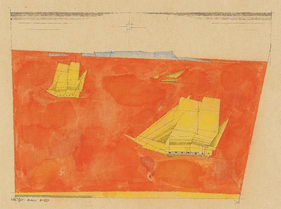 Lyonel Feininger - Zwey Briggs