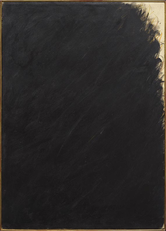 Arnulf Rainer - Übermalung - Image du cadre
