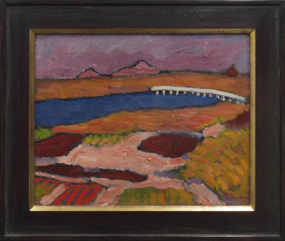 Alexej von Jawlensky - Prerow (Darß) Pommern - Image du cadre