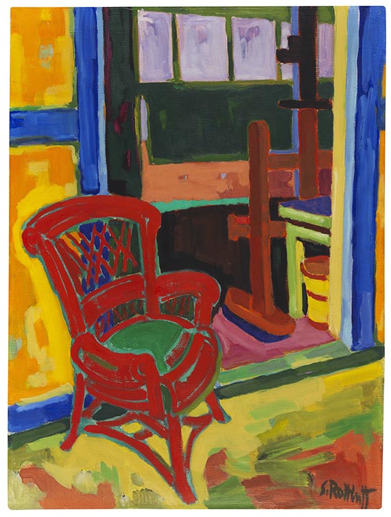 Schmidt-Rottluff - Der rote Stuhl